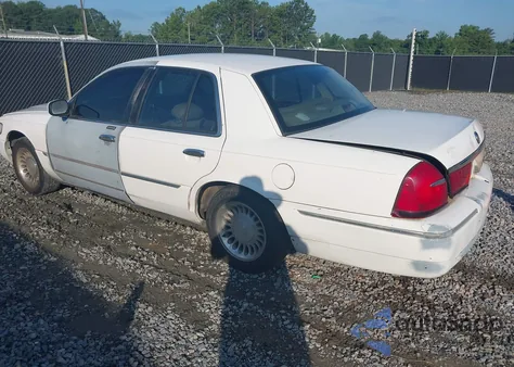 2000 Mercury Grand Marquis Ls z USA, uszkodzony, nr VIN 2MEFM75W5YX692949